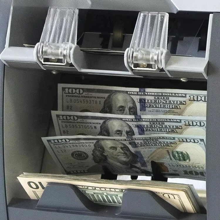 Máquina de contagem contador de contas para banco 15 anos em equipamento bancário máquina contador de dinheiro nota bancária