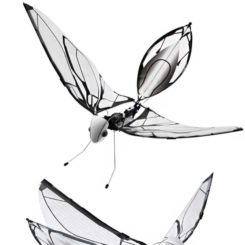 Remote control intelligent bionic bird insect flapping wing aircraft drone black technology male gift