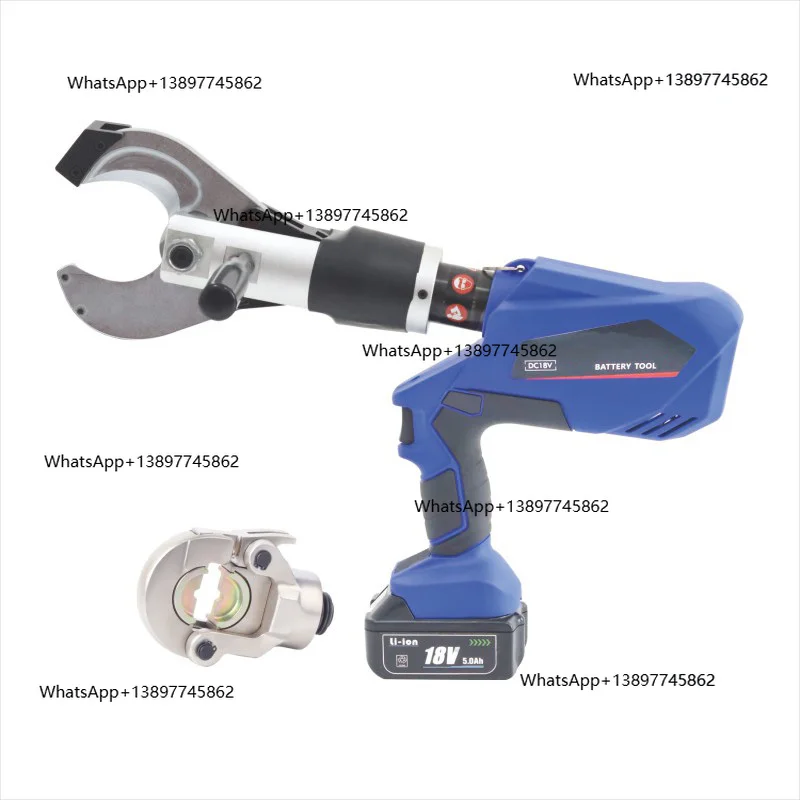

Peiqi Battery Powered Hydraulic Crimping Tool Electric Hydraulic Armoured Cable Cutter