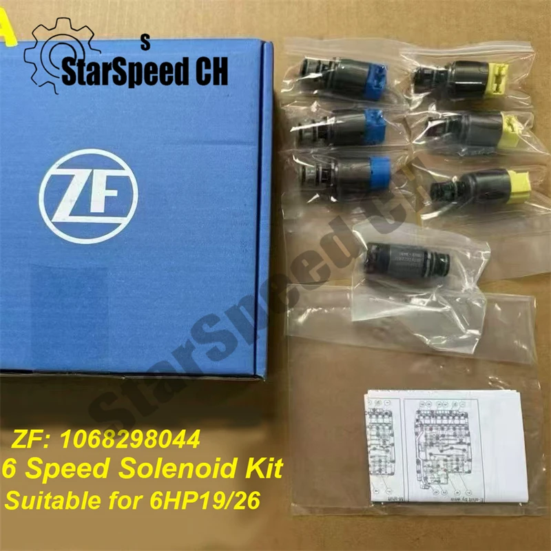 

Оригинальный новый комплект соленоидов для трансмиссии ZF6HP19 6HP19 6HP21 1068298044 для автомобилей BMW, Audi, Land Rover, Jaguar, аксессуары для авто.