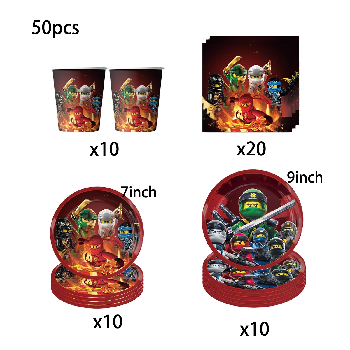 Dekoracje na przyjęcie Ninjago – Good Supply Wedding Cake recenzja i cena