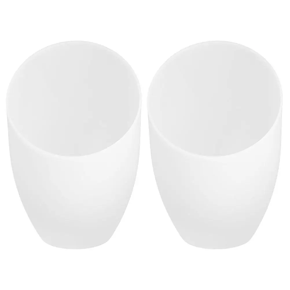 

2 шт. Современные наклонные плафоны-подковы с отверстием 40 мм, пластиковые, для теплого света, для внутреннего освещения, аксессуары для ламп, декор