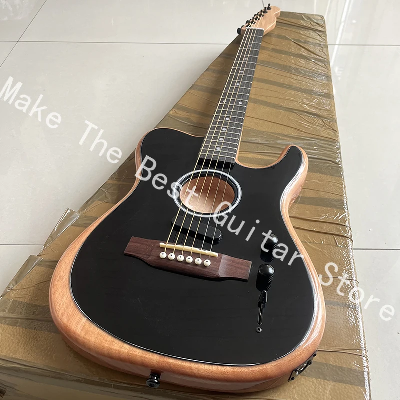 

Classic bright electric wood guitar, guaranteed quality, professional level, fast delivery.