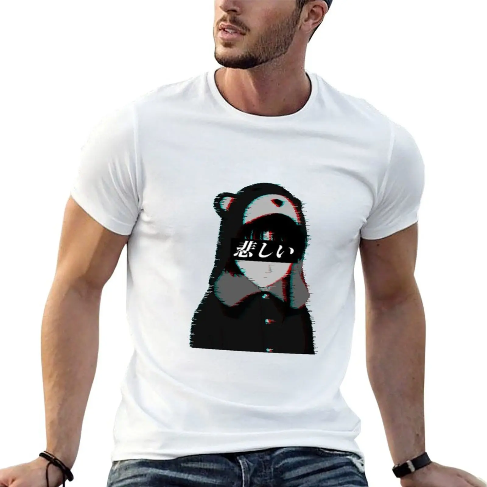 SERIAL EXPERIMENTS LAIN VAPORWAVE ANIME AESTHETIC T-Shirt quick-drying vintage t shirts oversized t shirt men