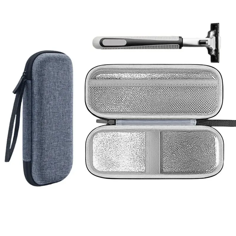 New Razor Case - Portable And Multifunctional Travel Organizer For Beard And Mustache Grooming Essentials