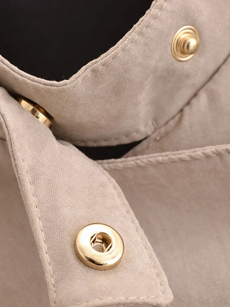 Damska letnia Mini sukienka 2025 na co dzień solidne stojące guziki bez rękawów damskie eleganckie sukienki uliczne