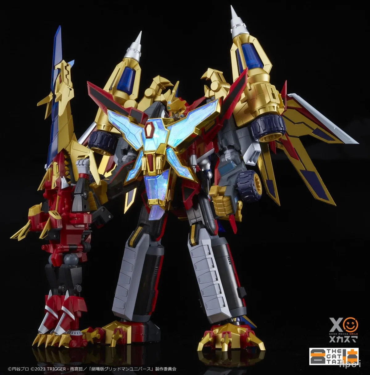 Original GSC SSSS.Dynazenon THE GATTAI GRIDMAN UNIVERSE &GOLDBURN Action Figure Toy Model Complete Deformation 36CM