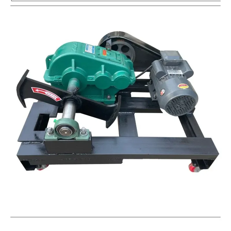 New automatic electric firewood splitter 220V wet and dry rural household firewood splitter complete set