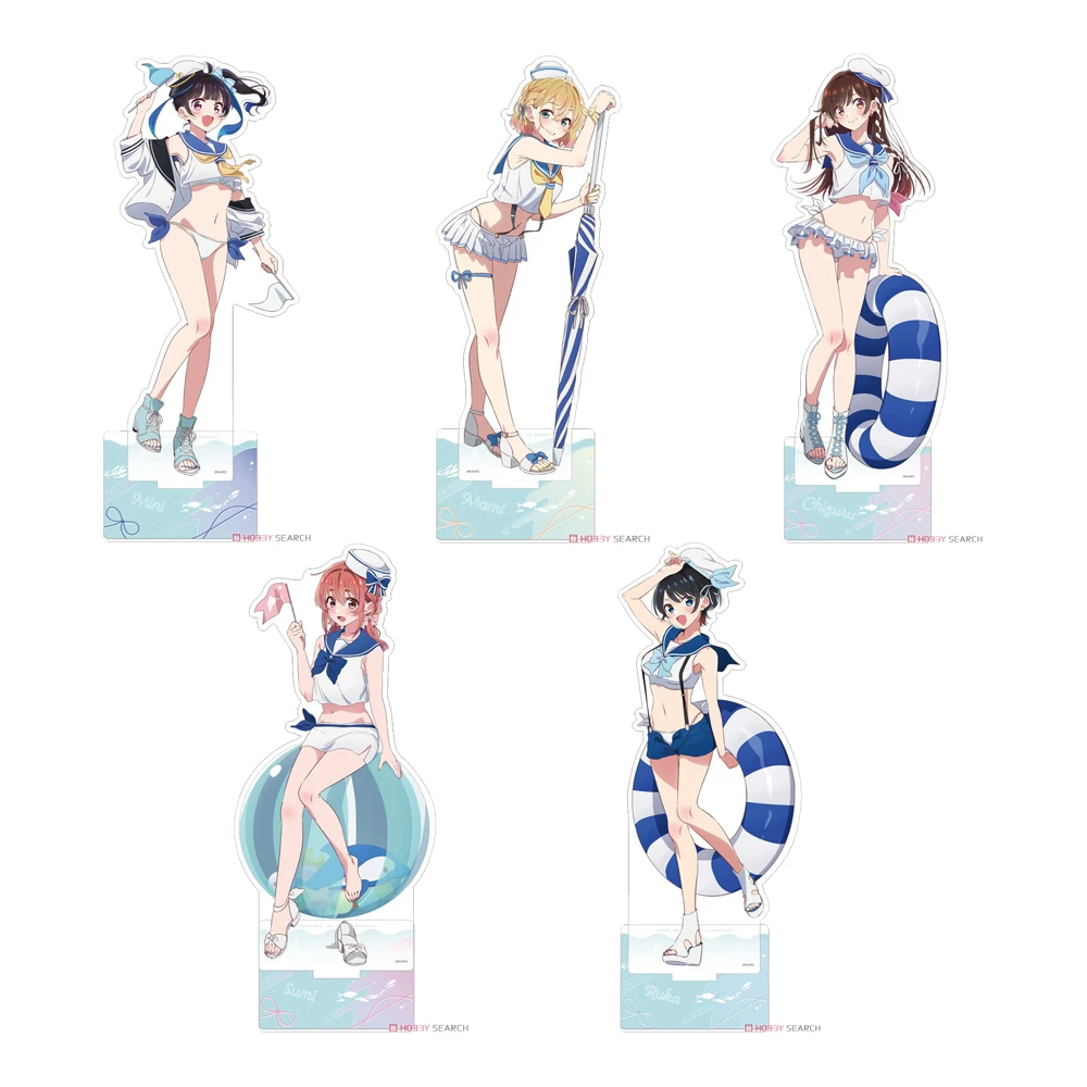 Японское аниме аренда подруги, акриловая подставка, модель, фигурка, держатель для тарелки для косплея, топпер для фанатов, рождественский декор для стола, тарелка в подарок