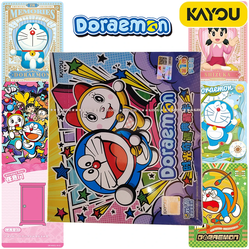 KAYOU Genuine Doraemon Collection Card Teen Like Japanese Comedy Daily Leisure Animation Limited Edition Card Entertainment Toy