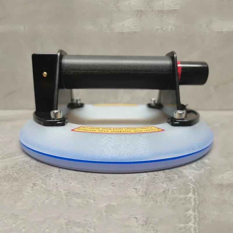 Bomba de aire con ventosa de silicona de 8 pulgadas, ventosa de vacío, levantador manual de succión fuerte, herramienta de elevación de vidrio para suelo de azulejos de cerámica