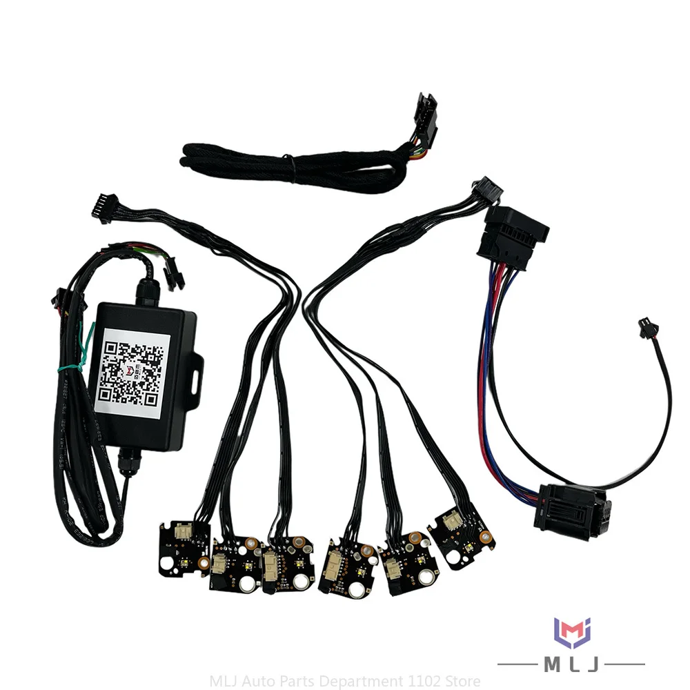 RGB 63117419610 63117419615 For BMW 3 Series F30 F31 F35 2016 2017 2019 LCI LED DRL CSL Style Control By Phone Car Accessories