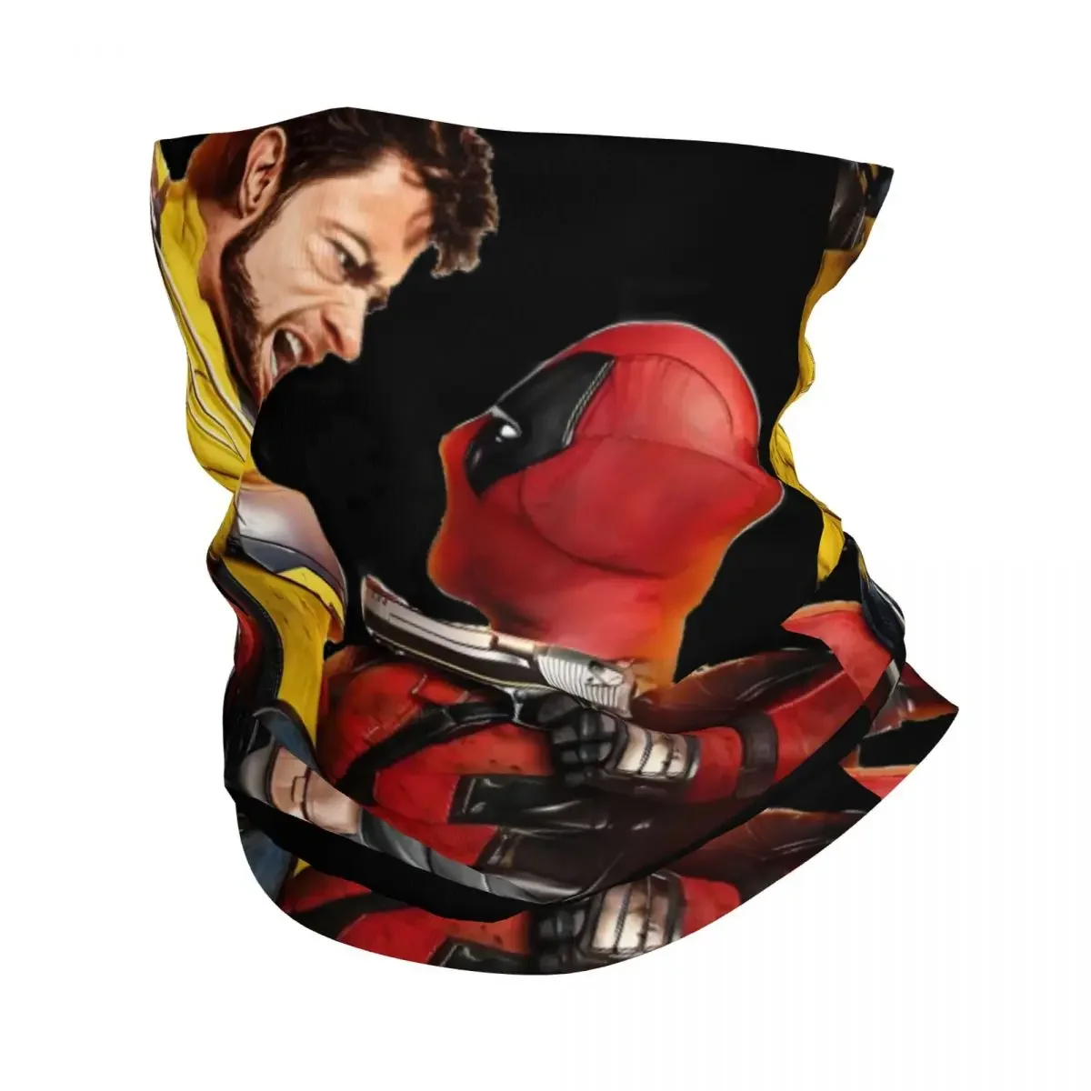 Deadpool & Wolverine Bandana Neck Gaiter Motorcycle Club & Film Wrap Scarf Cycling Adult Winter