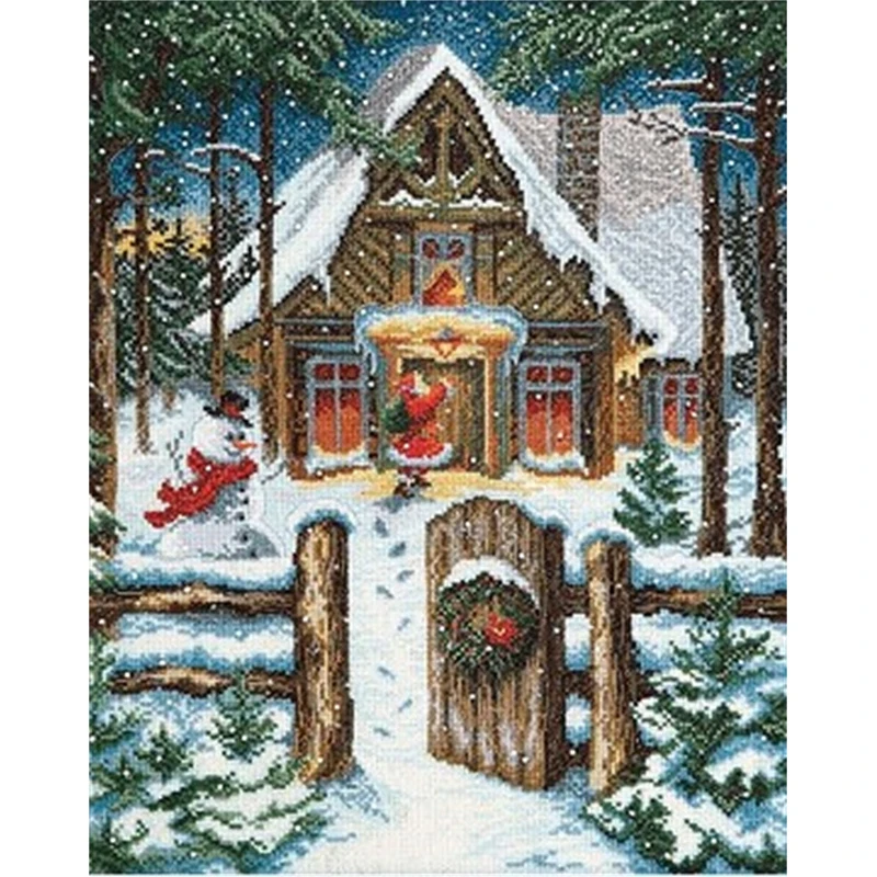 

6651 Cross stitch kits christmas products promotion Stich Kit Sets cross stitch embroidery complete kit Needlework Set warcraft