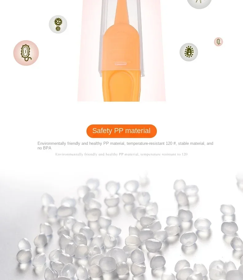 Baby Kunststoff Pinzette Nase Reiniger Werkzeug Kinder Sicherheit Pinzette Reinigung Zange Kleinkind Nasenhöhle Pflege Liefert Baby Essentials – Detail 5