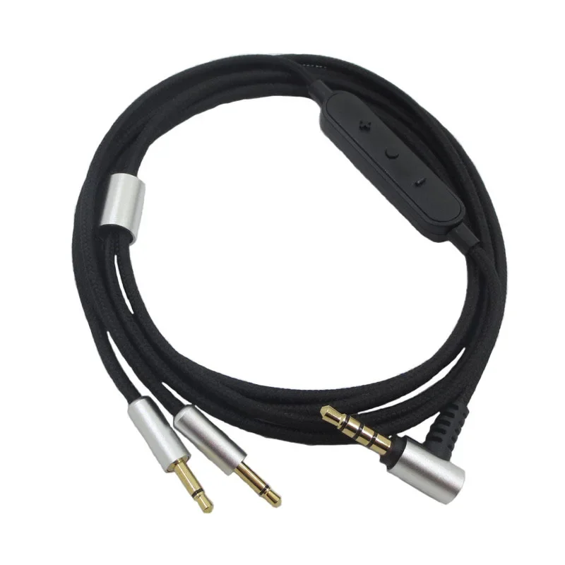 Kabel Headphone 1.2M/ 3, 9ft Kabel Ekstensi Kabel Audio untuk Headphone Sennheiser HD477 HD497 HD212 PRO EH250 EH350