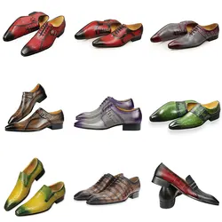 Men's Customized Oxford shoes Fashion Classic Social Business available in a variety of styles New Arrival Genuine Leather Shoe