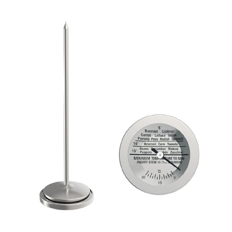 

Soil Thermometer with Long Probe Soil Tester Soil Thermometer for Bonsai Garden