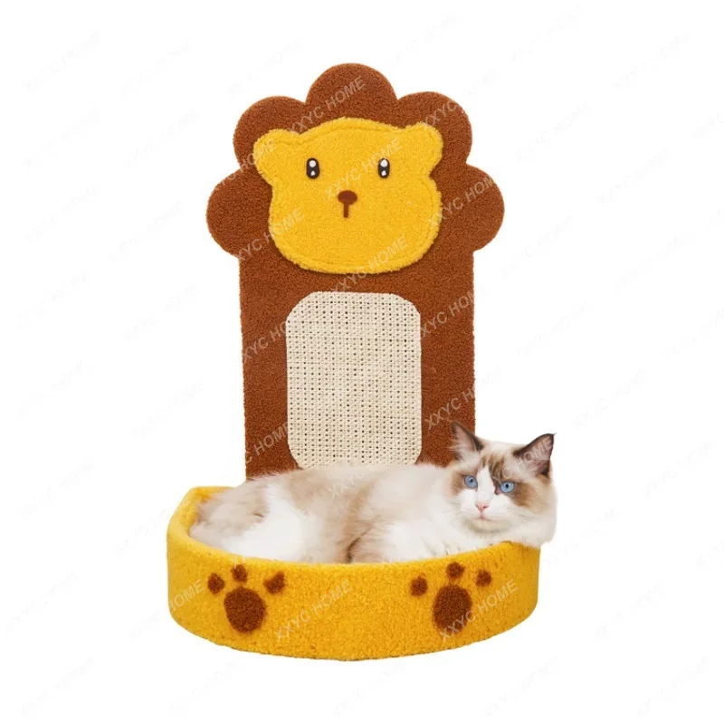 

Cat Scratch Board Cat Nest Integrated Wall Vertical Detachable Wear-Resistant Anti-Scratch Sisal Non-Chip Grinding Device Cat