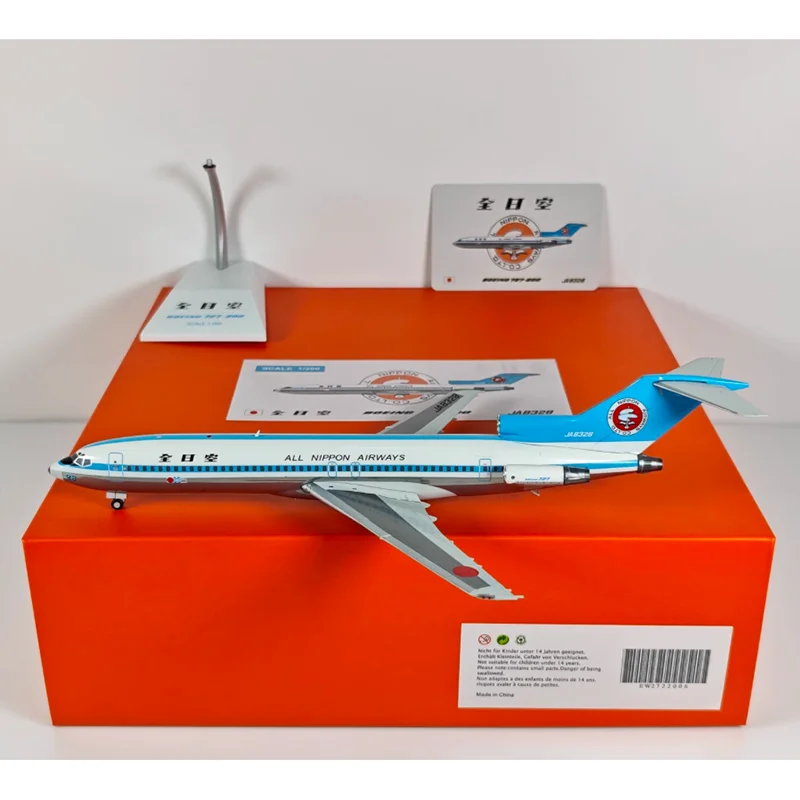 

JC Wings литье под давлением масштаб 1/200 все Nippon Airways B727-200 JA8328 модель самолета из сплава Коллекционное декоративное украшение