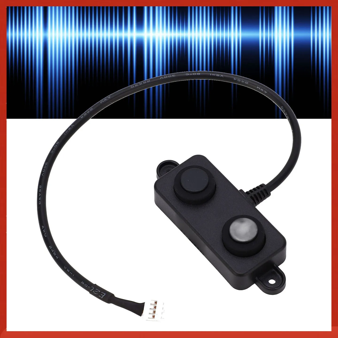 Ultrasonic Distance Detector Ultrasonic Distance 3.3V‑5V Waterproof Sensor UART Controlled 3‑450cm Ranging for Robot