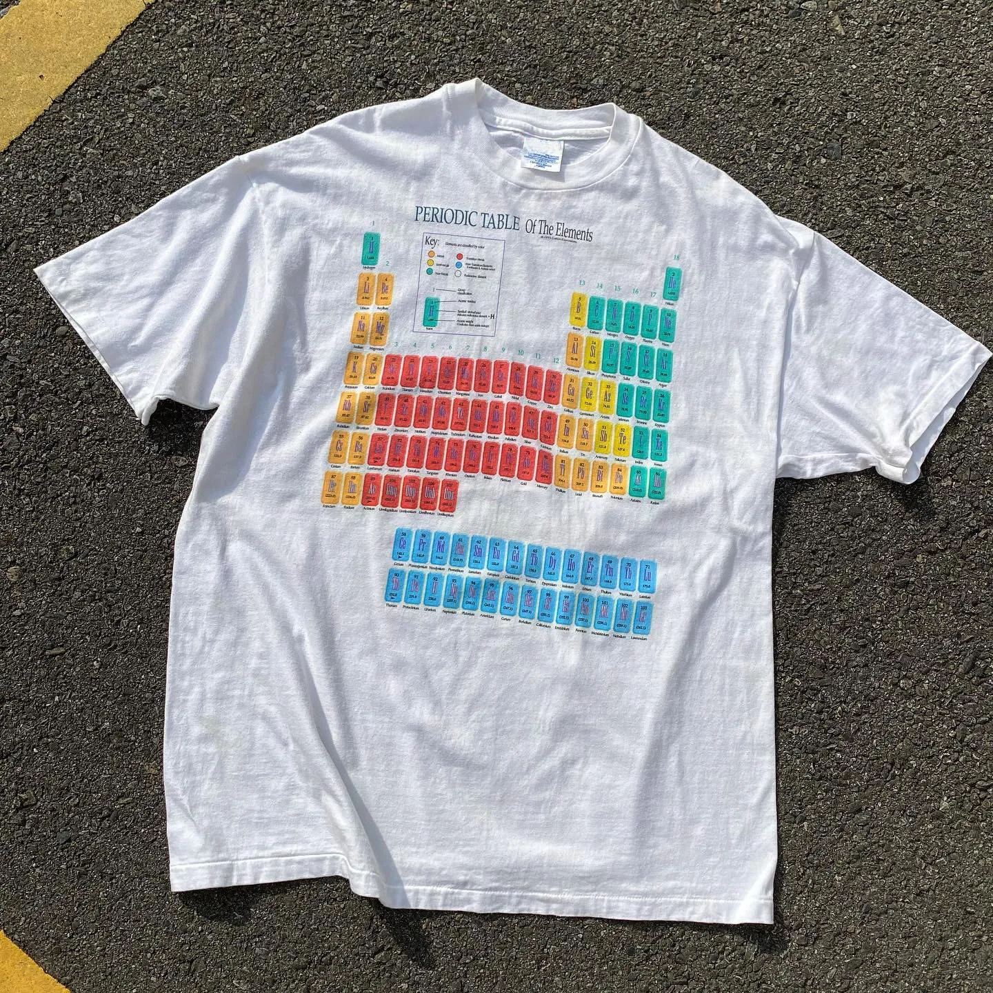 Design Sensation Chemical Knowledge Popular Student Summer Half Sleeve Classroom Fun Memorial T-Shirt Cotton Breathable round...