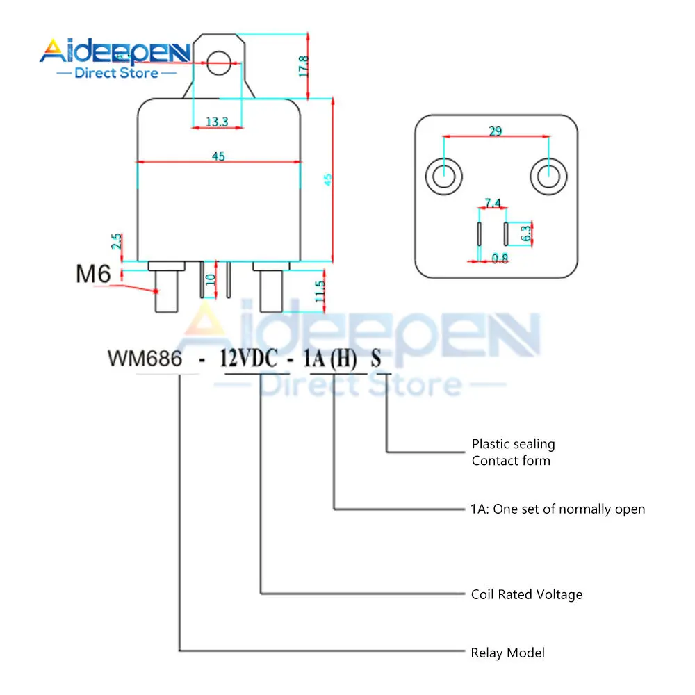 12V 200A Universal Battery Switch Relay Integrated Wireless Remote Control Car Battery Disconnect Cut Off Isolator Master Switch