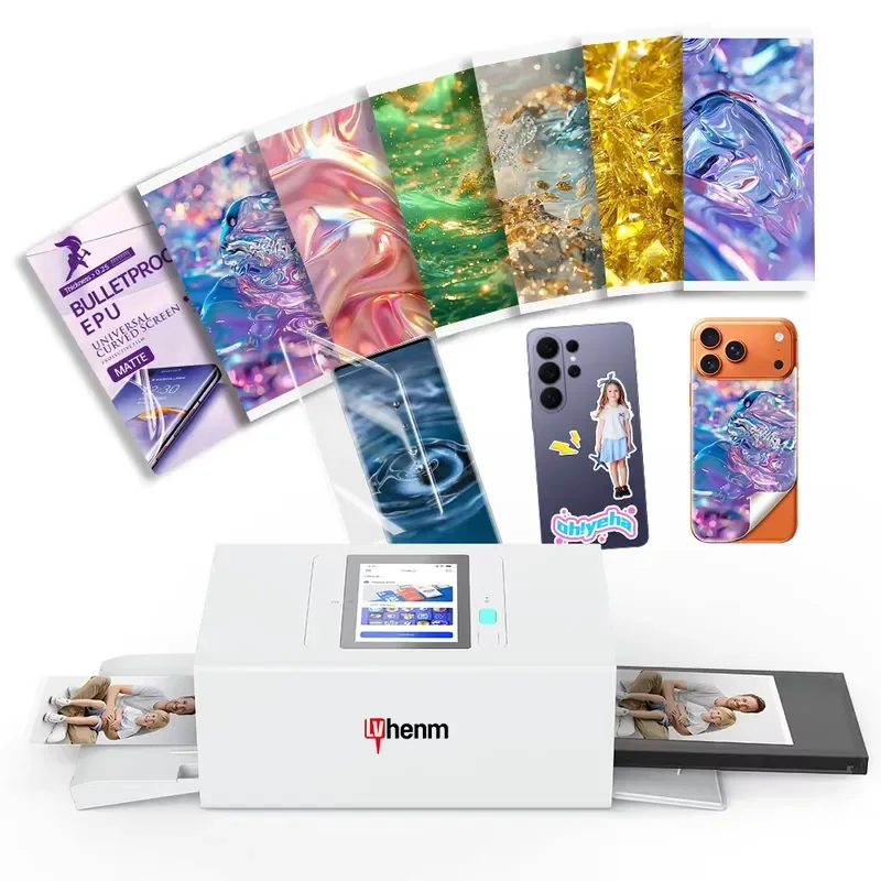 Unlocked EPU TPU Hydrogel Film Screen Protector Mobile Sticker Printer