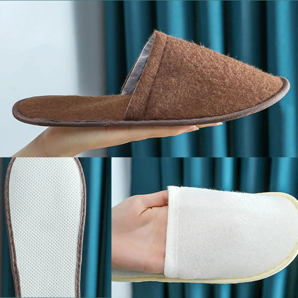 

Non-Slip Entertain Guests Shower Hotel Disposable Supplies Disposable Slippers Household Accessories Thin Bottom Slippers
