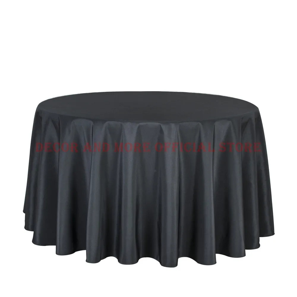 Wholesale Polyester Round Tablecloth For Wedding Hotel Decor White Table Cloths Square Table Linens Dining Table Cover