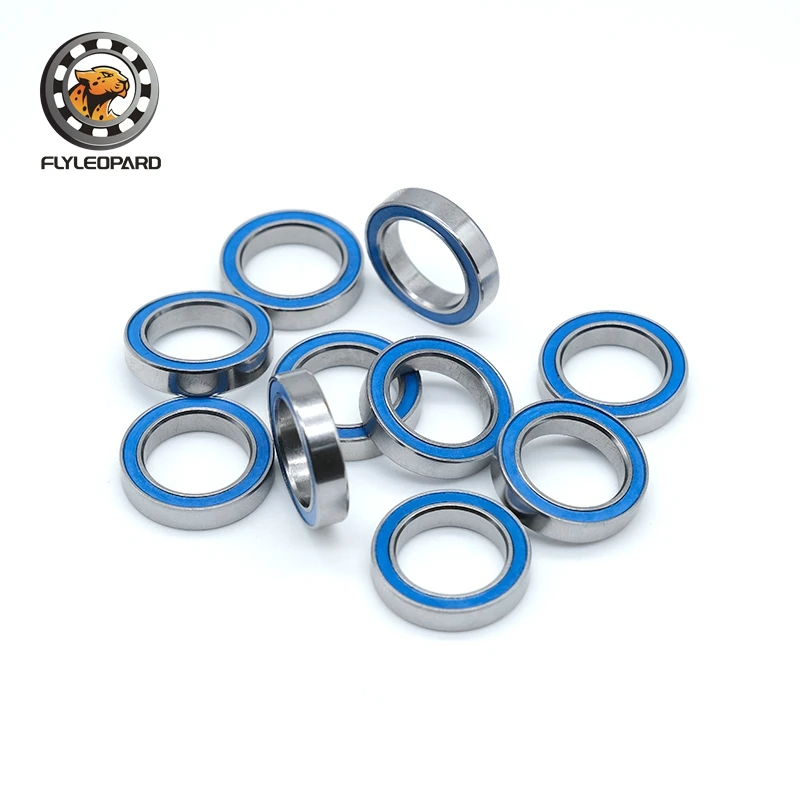 10PCS MR1319RS Bearing ABEC-7 13*19*4 mm Thin Section MR1319-2RS Ball Bearings RS MR1319 2RS With Blue