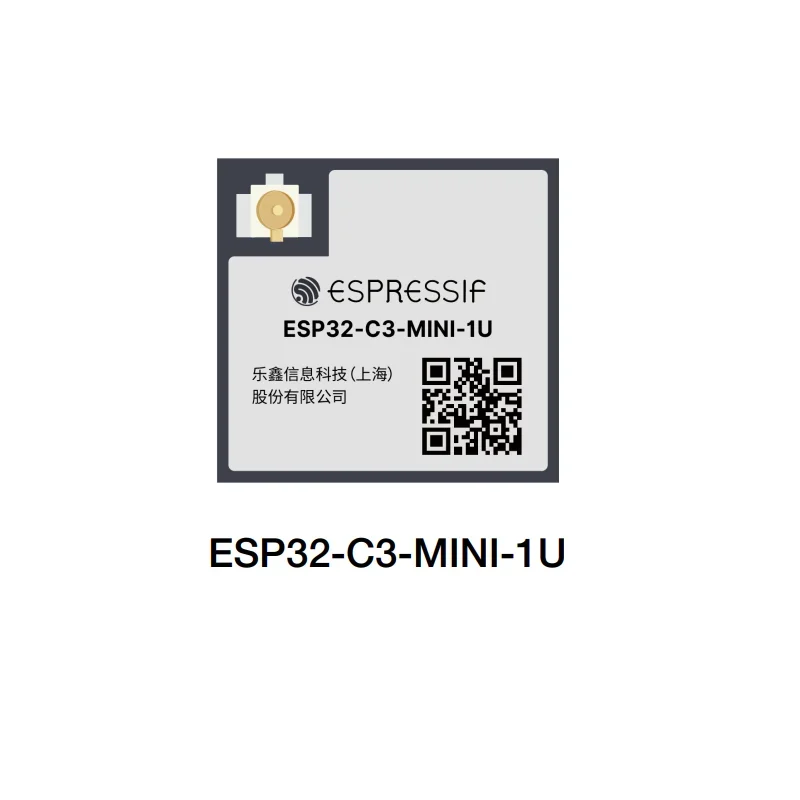 ESP32 2.4 GHz WiFi Dual-mode Module for LE Bluetooth 5 4MB ESP32-C3-MINI-1/ 1U for Smart Home from ESPRESSIF Original