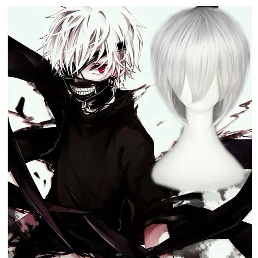 6 قطعة أنيمي طوكيو الغول تأثيري حلي الكبار الصبي كين Kaneki تأثيري حلي هوديي سترة معركة موحدة هالوين زي