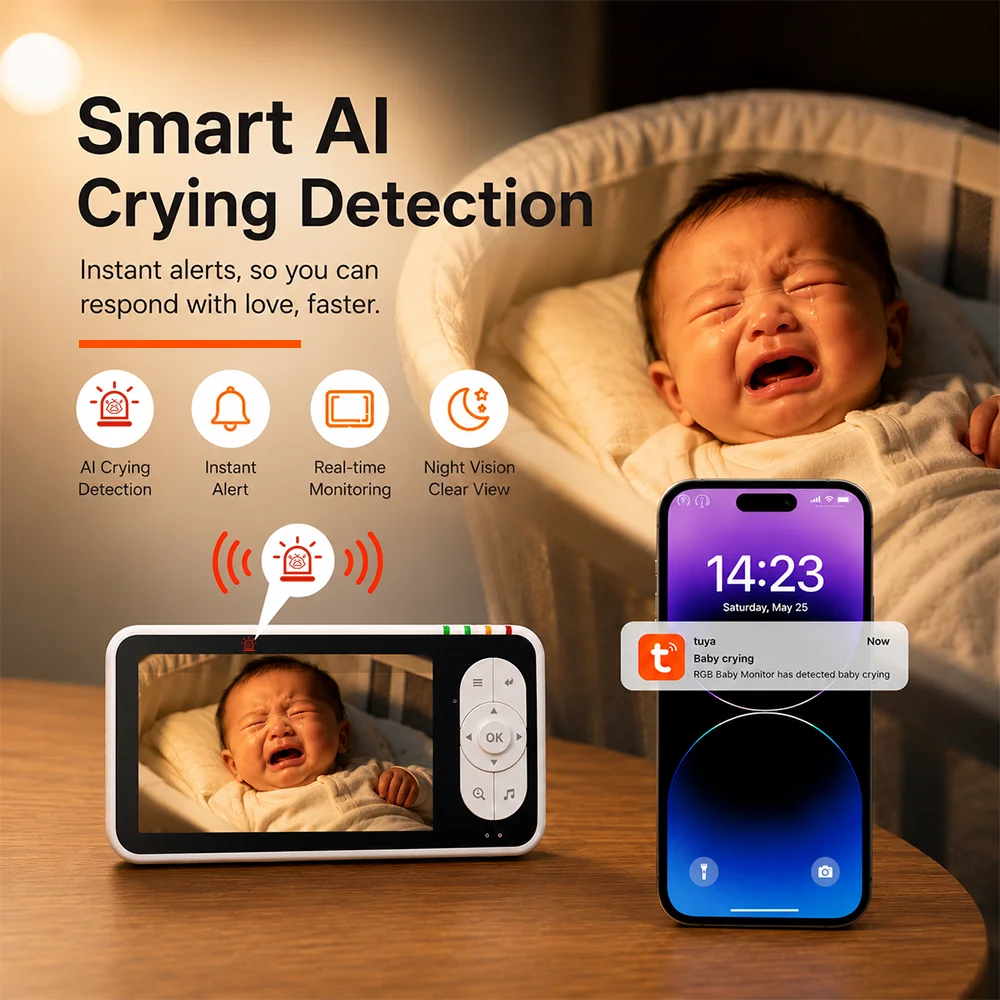 1080P Wi-Fi baby monitor 5