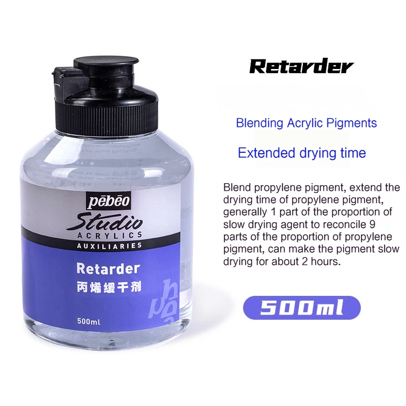500ml acrylic paint retarder