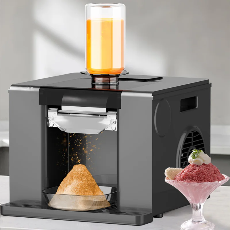 Snow Flake Machine Commercial Soft-Serve Cream  Shaved  Crushed  Dispense Ice Quantitatively