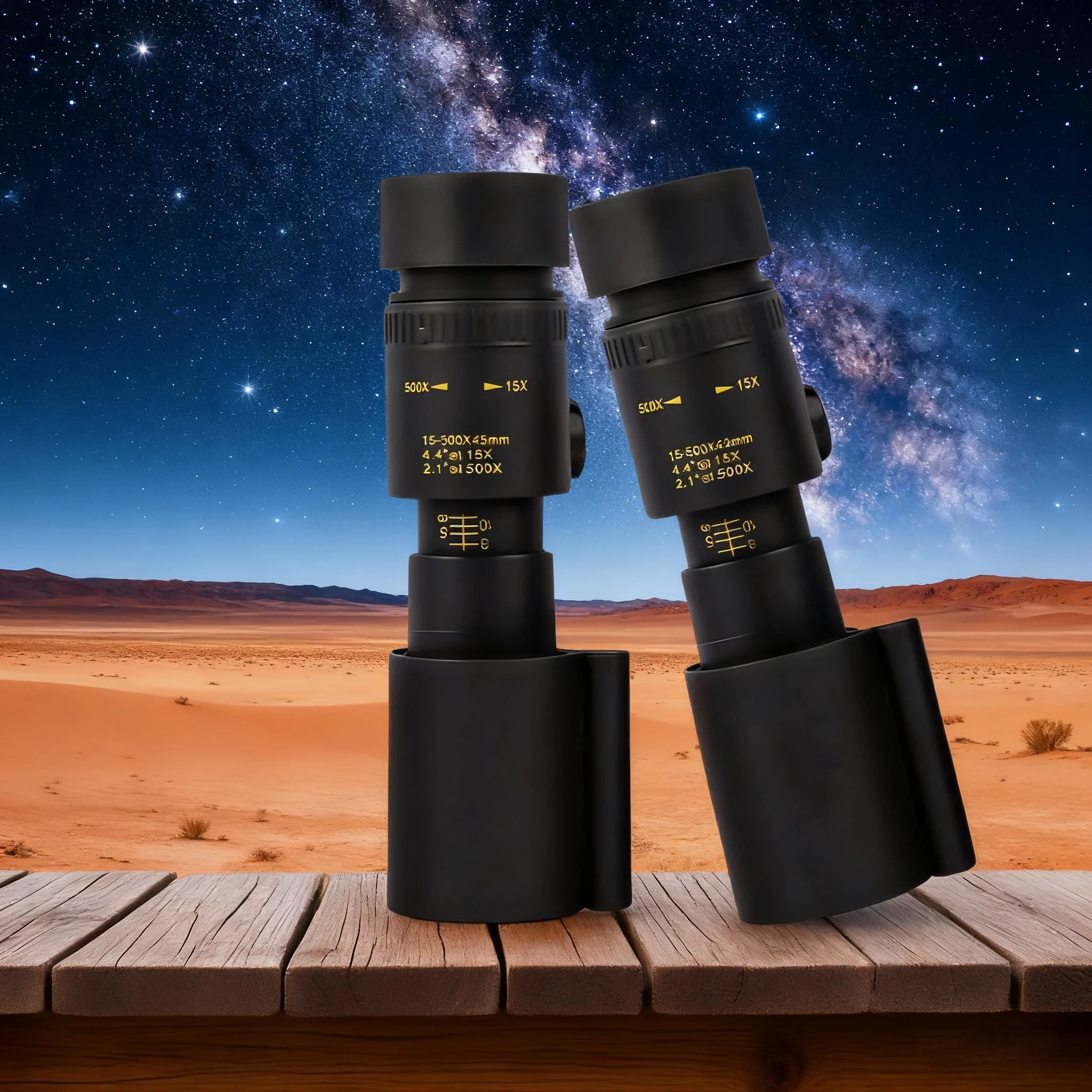 

Профессиональный телескоп с зумом 15-500x42, монокуляр HD, портативный, сильный, дальнего действия, низкое ночное видение для пеших прогулок, кемпинга, улицы