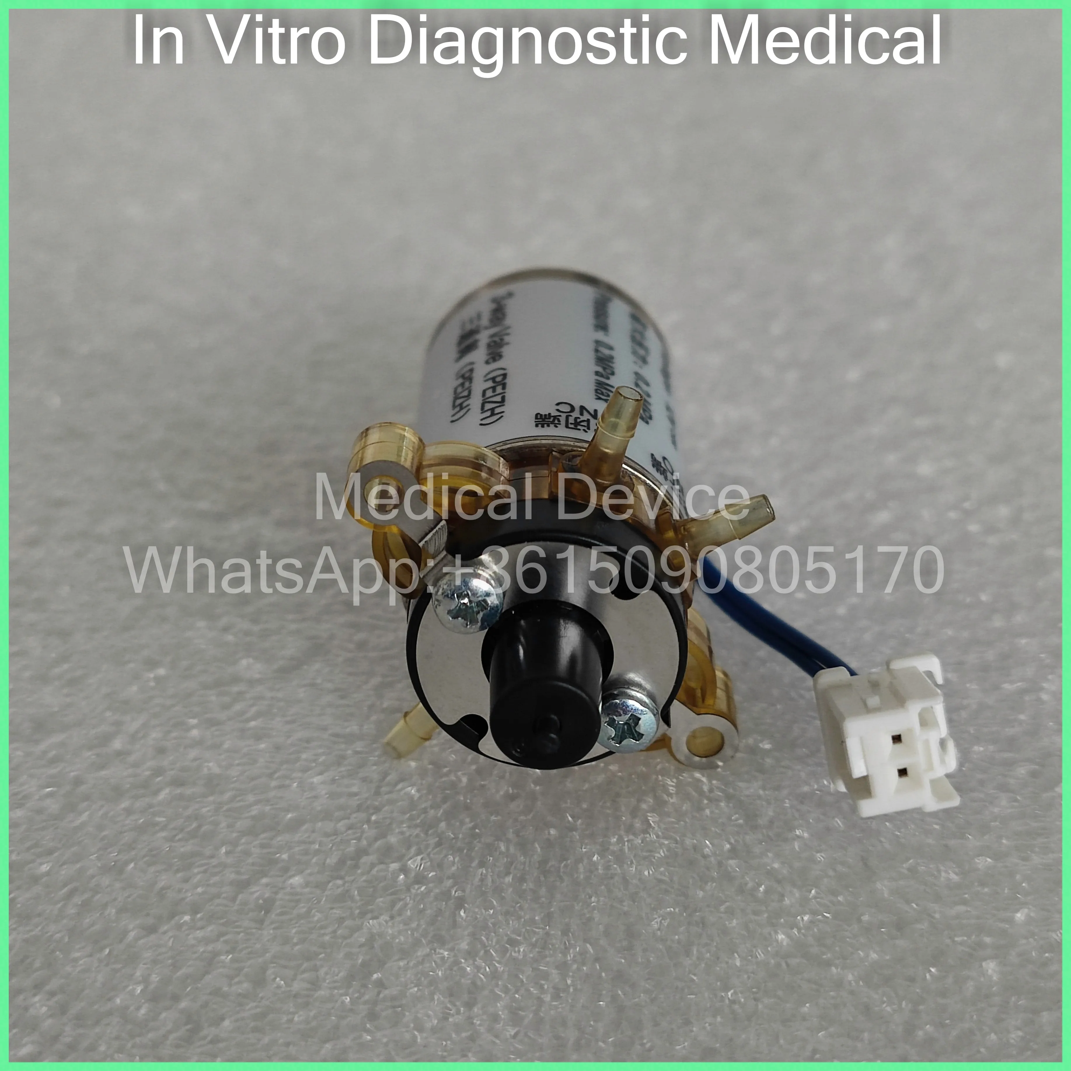 Original Mindray Bc20S Bc30S 5000 5100 5180 5390 5180Crp Bc 20S Bc 30S Bc 5000 Bc 5180 Bc5390 Bidirectional Solenoid Valve White Three-Way Valve