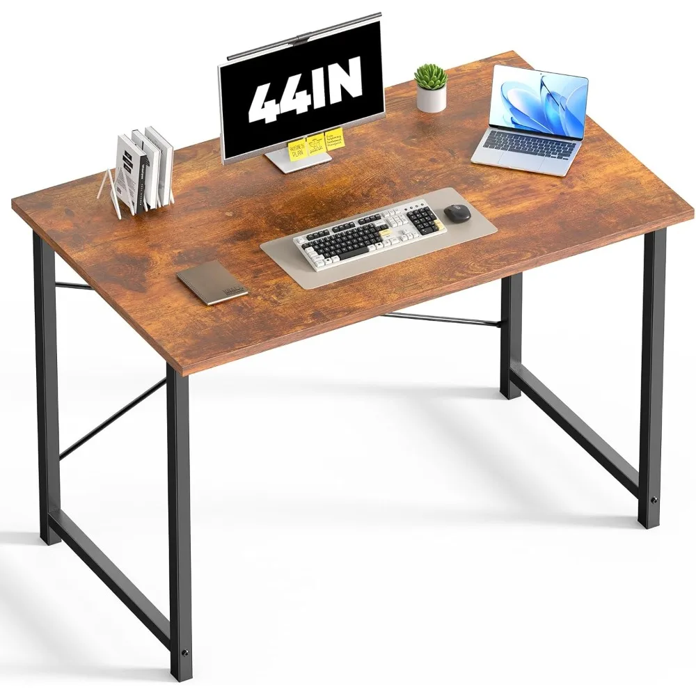 Modern Home Office Desk: Stylish Study Table with X-Shaped Reinforcement for Bedroom Writing