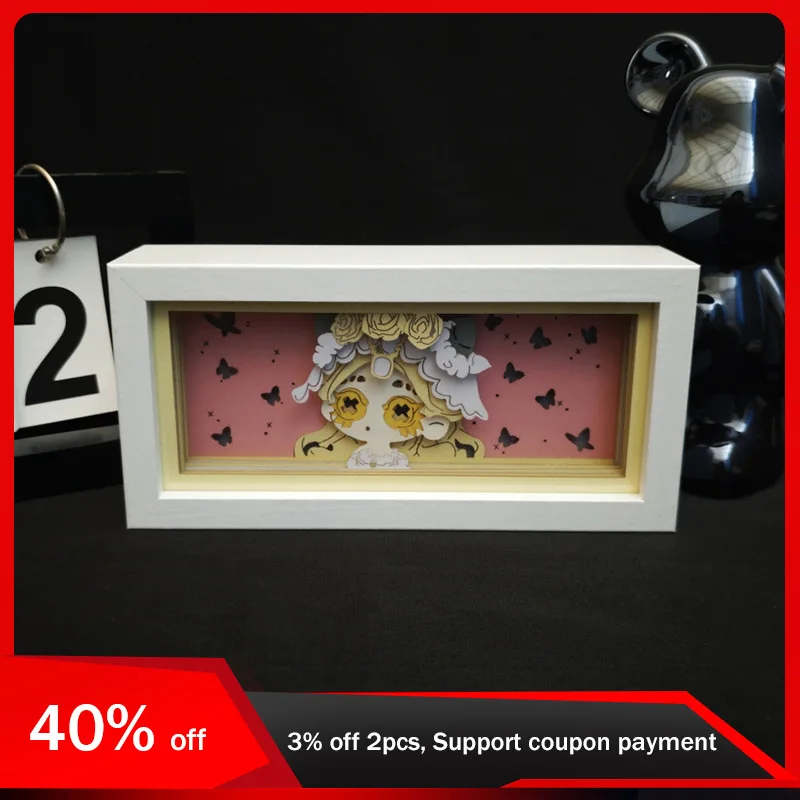 

19.8cm/7.8in IdentityV Light Box Game Peripherals Led Night Collectible Lamp Creativity Table Top Crafts Luminous Toy Decoration