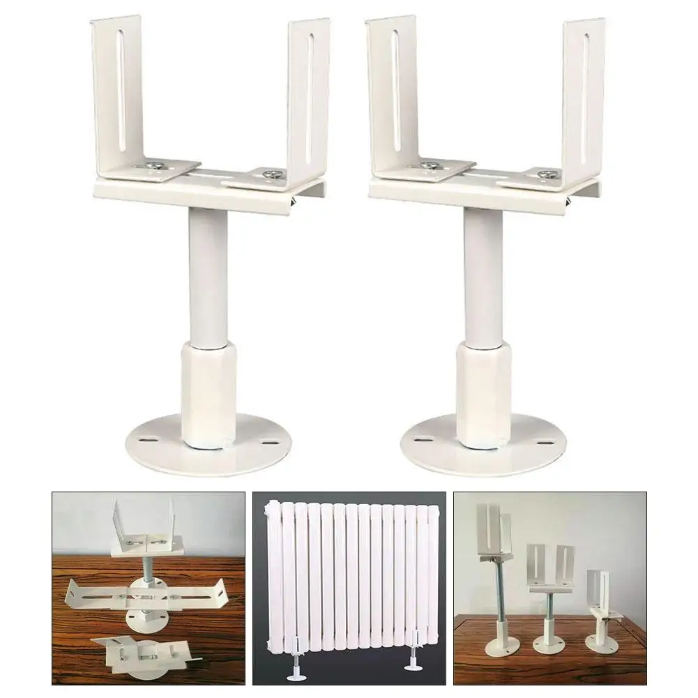 Aluminum Radiator Bracket Set of 2 with Adjustable Height Feature Combining Style and Functionality Seamlessly