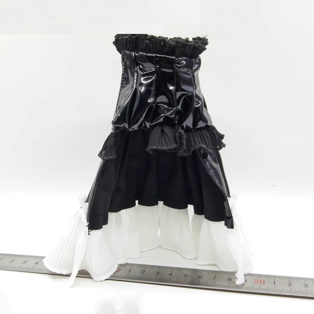 

1/6 GDTOYS GD97006 Female Beauty Maid Girl Long Black White Skirt Hollow Shoe Fit 12" TBL PH Action Figure Collectable DIY