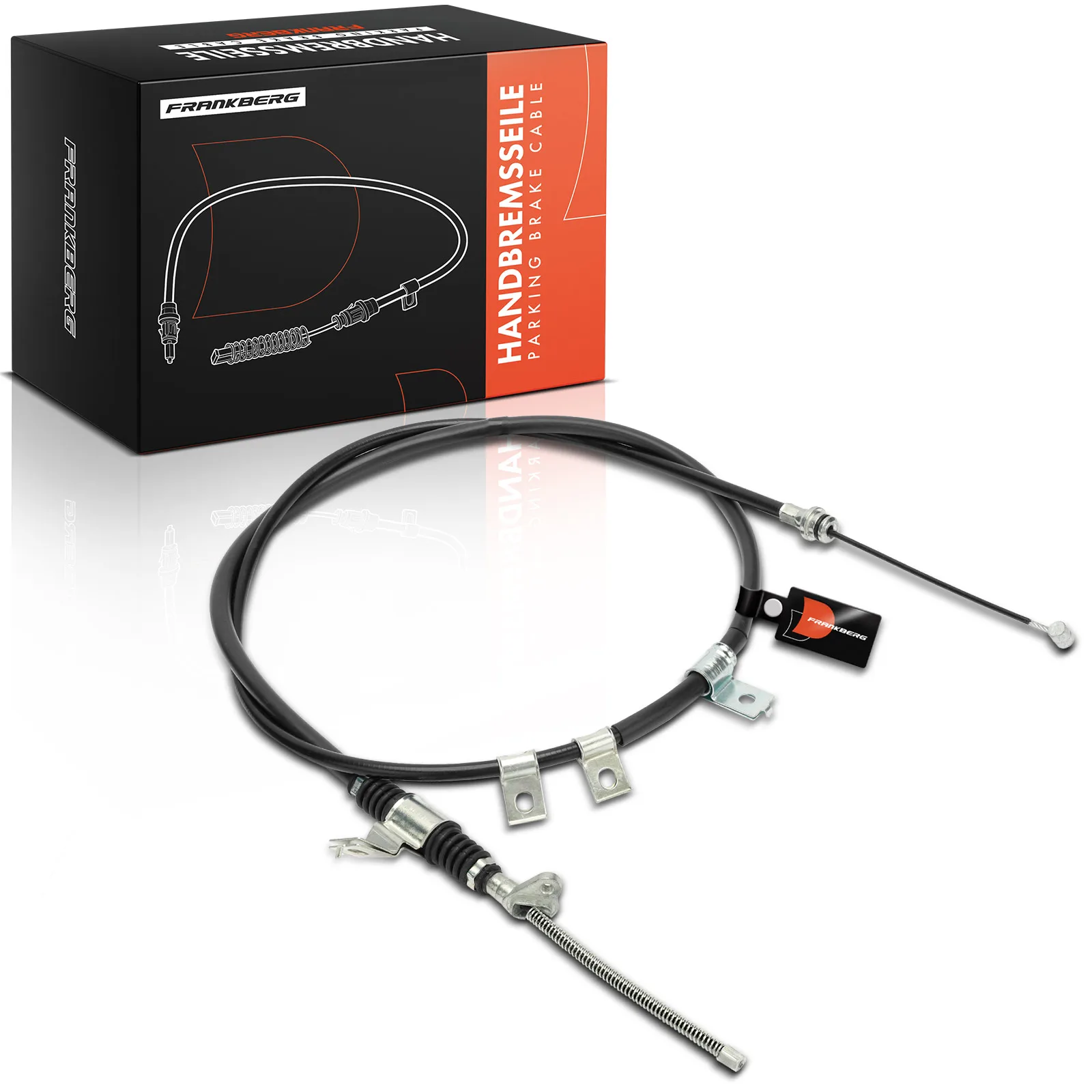 Frankberg 1x Seilzug Feststellbremse Hinterachse Rechts für Mitsubishi Pajero 4 Van V8W V9W V8V 4820A088 K16094