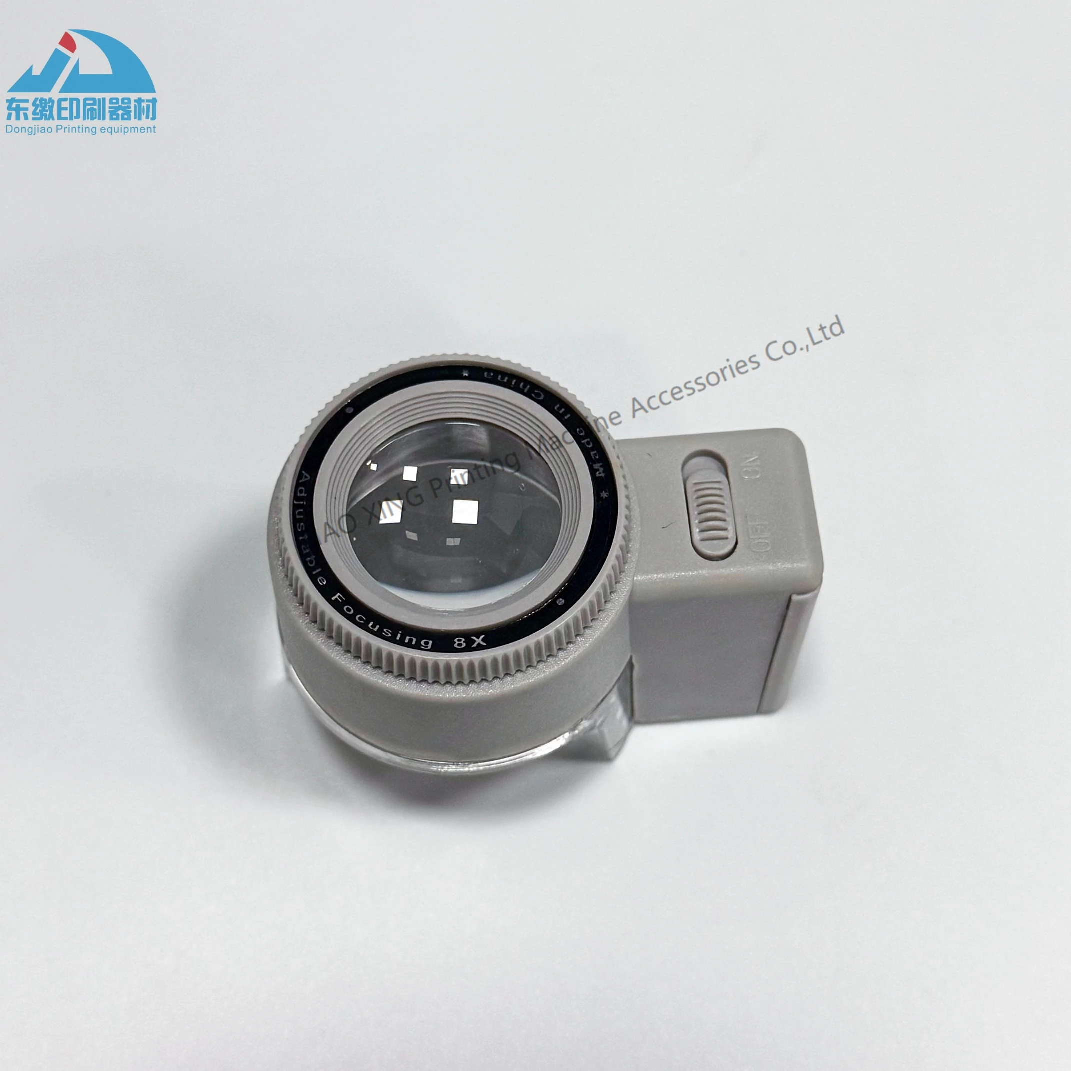 

Printing Machinery Parts Illuminated Magnifier for Offset Printing Accessories Pocket Magnifier with LED Light 8x Magnifying
