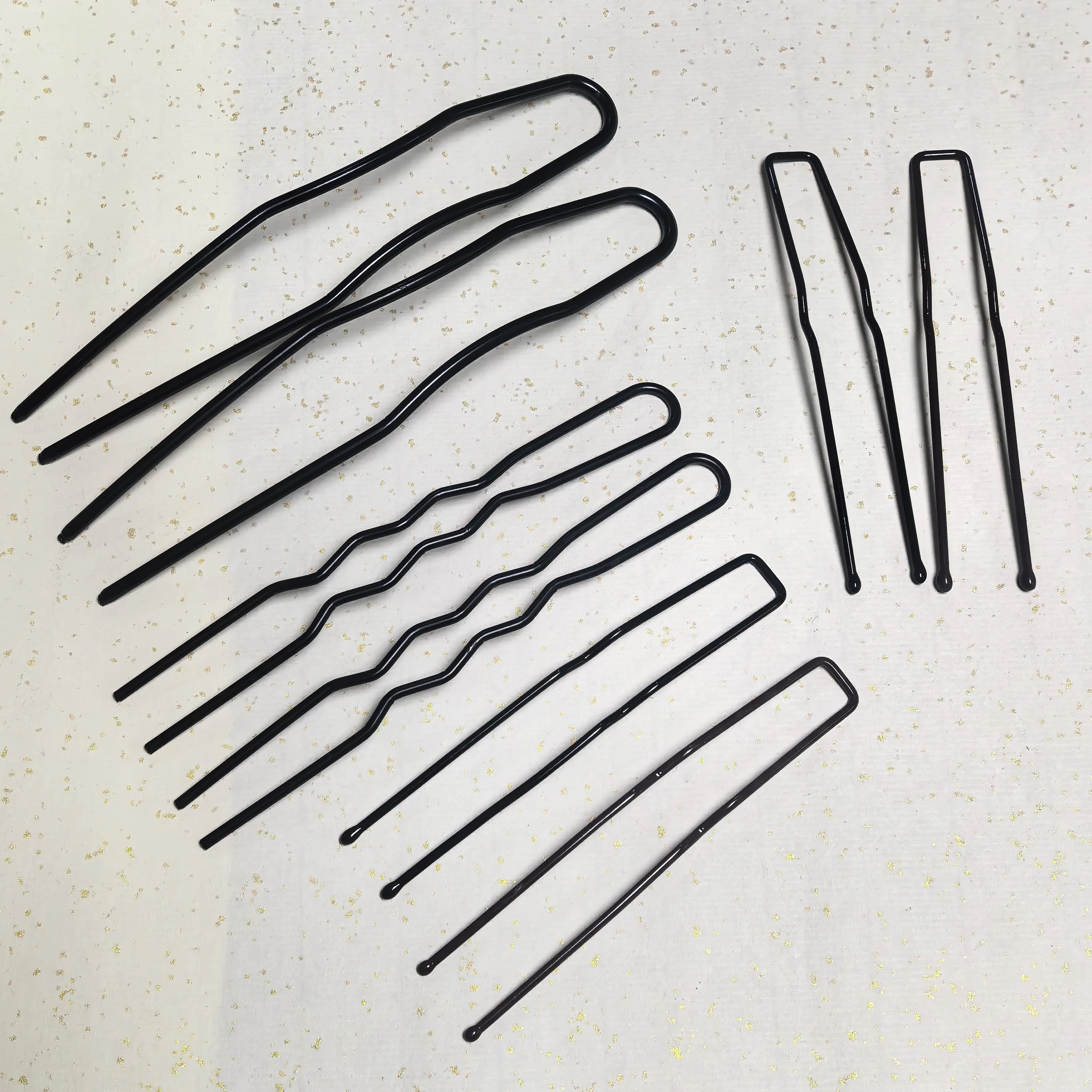 5PCS Large Metal U-Shaped Hair Clip Pins Woman Girls Fashion Hair Styling Grips Hair Bun Clips Ballet Hairpins Hair Accessories image 2