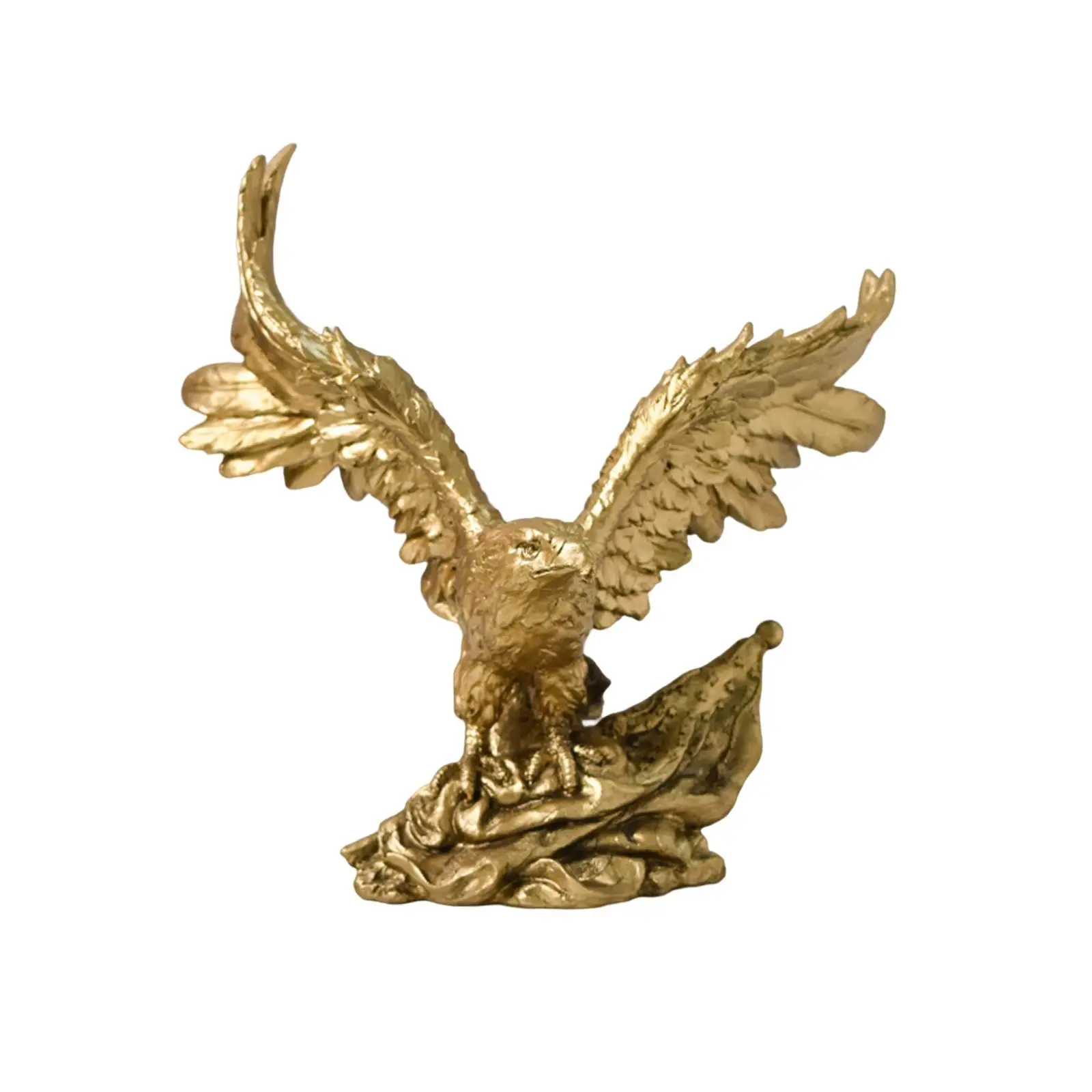 

Красиво изготовленная скульптура американского орла из полирезины, настольная центральная отделка, декор полки