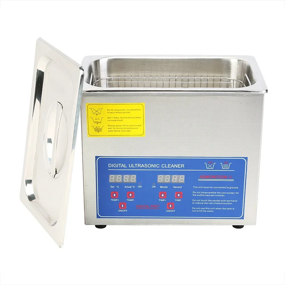 

--For 30L Heater Timer Bracket Jewelry Cleaning Digital Stainless Steel Ultrasonic Cleaner