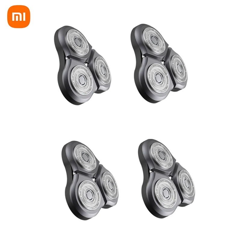 Электрическая бритвенная головка Xiaomi для машины для сухого и влажного бритья, триммер для бороды, сменное лезвие для бритвы Mijia S500 S500C S300 Электрическая бритвенная головка Xiaomi для машины для сухого и влажного бритья, триммер для бороды, сменное лезвие для бритвы Mijia S500 S500C S300