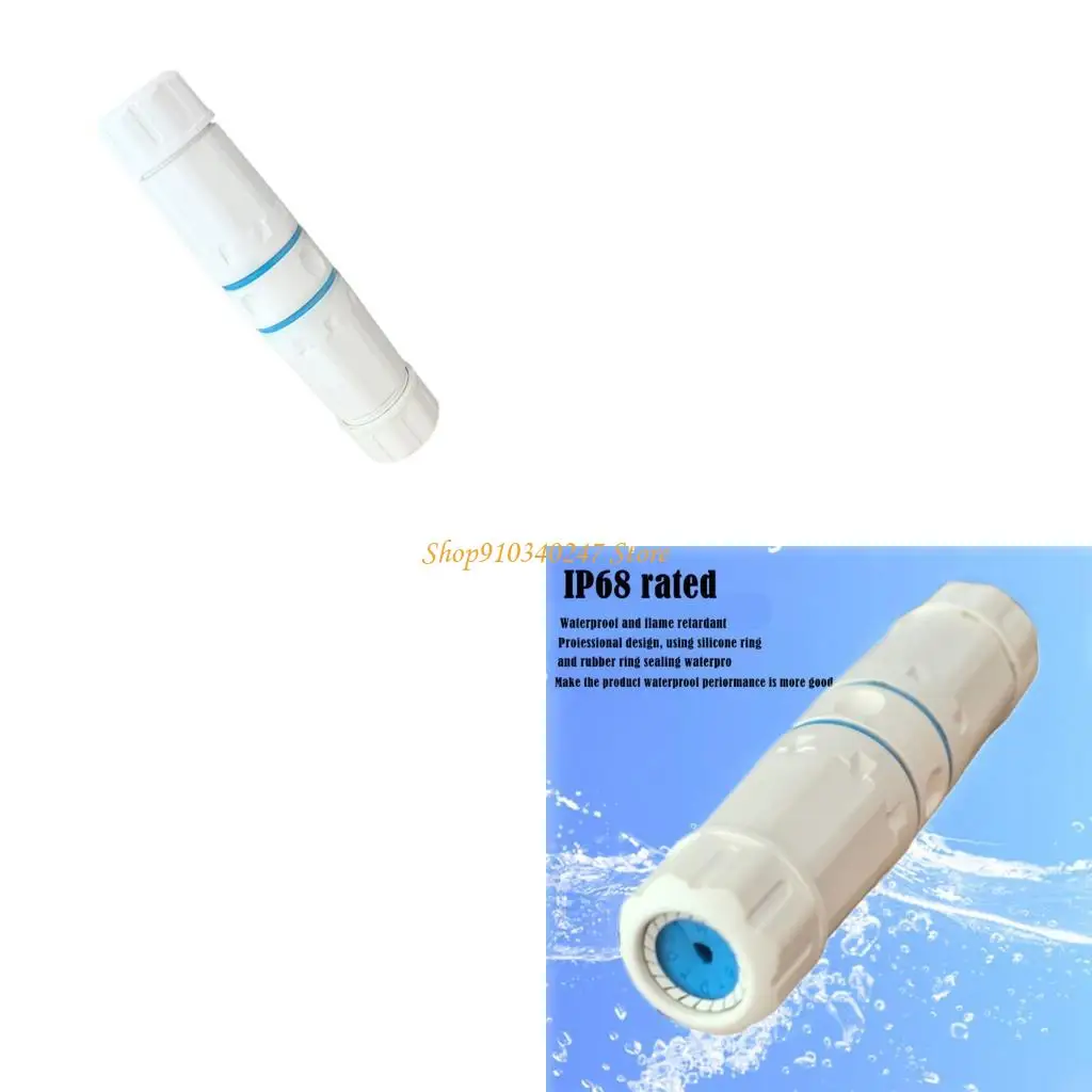 

Q22A Экранированный соединитель RJ45 для быстрого подключения Cat6 IP68 Водонепроницаемый разъем для надежной наружной сети