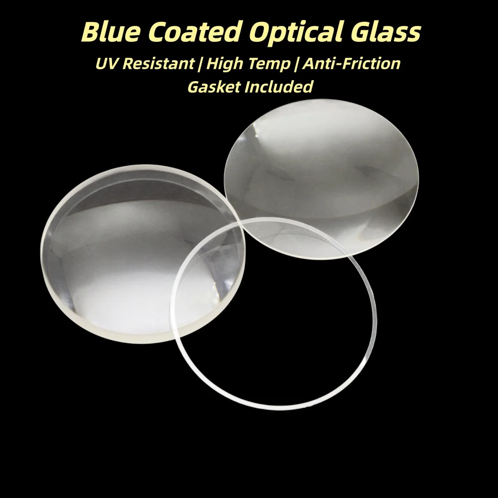 Objectif achromatique doublet de 60 mm |   Lentille en verre optique pour télescope |   Longueur focale 400 mm / 700 mm Revêtement bleu